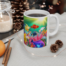 Load image into Gallery viewer, A Menagerie of Sea-Life #7 Ceramic Mug 11oz AI Generated Artwork