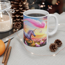 Load image into Gallery viewer, I Dream of Unicorns & Butterflies #28 Ceramic 11oz AI Decorative Coffee Mug