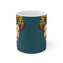Load image into Gallery viewer, Colors of Africa Queen Mother #14 11oz AI Decorative Coffee Mug