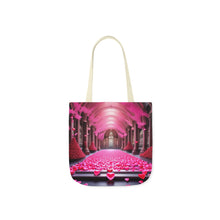 Load image into Gallery viewer, Pink Heart Series #9 Fashion Graphic Print Trendy 100% Polyester Canvas Tote Bag AI Image