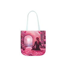 Load image into Gallery viewer, Pink Heart Series #5 Fashion Graphic Print Trendy 100% Polyester Canvas Tote Bag AI Image