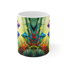 Load image into Gallery viewer, A Menagerie of a colorful Sea-life #4 Mug 11oz mug AI-Generated Artwork