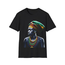 Load image into Gallery viewer, Colors of Africa Warrior King #8 Unisex Softstyle Short Sleeve Crewneck T-Shirt