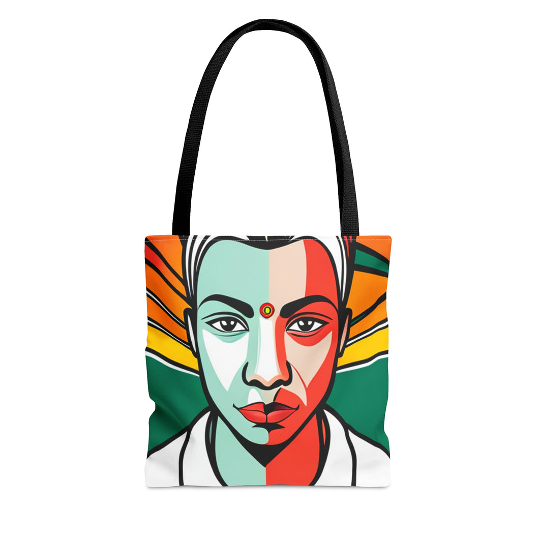 Color of Africa #15 Tote Bag AI Artwork 100% Polyester