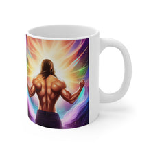 Load image into Gallery viewer, Beyond the universe human male Mug 11oz mug AI-Generated Artwork