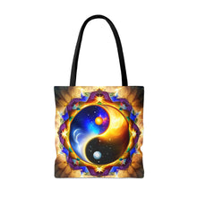 Load image into Gallery viewer, Ying Infinite Beauty Fire Explosion Fusion of Colors #8 Tote Bag AI Artwork 100% Polyester