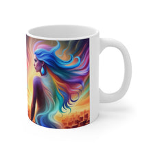 Load image into Gallery viewer, Beyond the universe  Human Female Mug 11oz mug AI-Generated Artwork