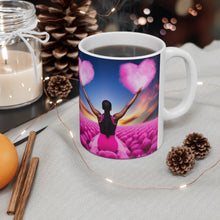 Load image into Gallery viewer, Valentine's Day From The Pink Heart #32 Ceramic Mug 11oz AI Artwork