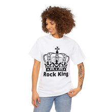 Load image into Gallery viewer, Rock King Crown Men's Heavyweight 10% Cotton T-shirt
