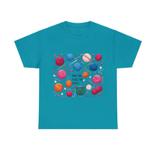 Load image into Gallery viewer, Knit one, Pearl Two, Repeat Crafter Knitting Yarn Balls T-Shirt 100% Cotton