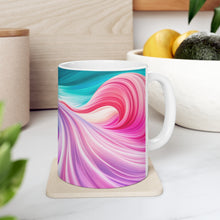 Load image into Gallery viewer, Pastel Sea-life Sunset #14 Ceramic Mug 11oz mug AI-Generated Artwork