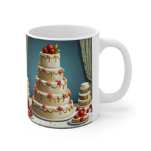 Load image into Gallery viewer, Happy Birthday Cake Celebration #1 Ceramic Mug 11oz mug AI-Generated Artwork