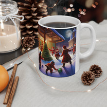 Load image into Gallery viewer, Merry Christmas Ice Hockey Gifts for me #10 Mug 11oz mug AI-Generated Artwork