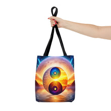 Load image into Gallery viewer, Ying Infinite Beauty Moon Light  Fusion of Colors #3 Tote Bag AI Artwork 100% Polyester