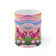Load image into Gallery viewer, I Dream of Unicorns & Butterflies #15 Ceramic 11oz AI Decorative Coffee Mug