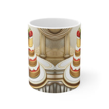 Load image into Gallery viewer, Happy Birthday Cake Celebration #4 Ceramic Mug 11oz mug AI-Generated Artwork