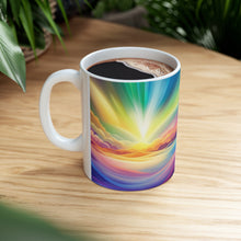 Load image into Gallery viewer, The Beauty of Pastel Colors Skyburst Mug 11oz mug AI-Generated Artwork