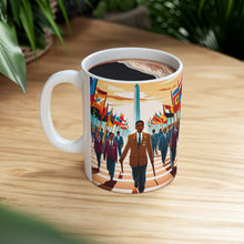 Load image into Gallery viewer, Civil Rights Movement for Peace & Equality #1 Mug AI-Generated Artwork 11oz mug