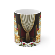 Load image into Gallery viewer, Happy Birthday Cake Celebration #2 Ceramic Mug 11oz mug AI-Generated Artwork
