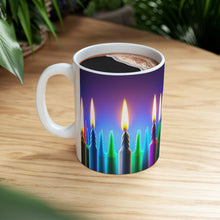 Load image into Gallery viewer, Happy Birthday Candles #13 Ceramic 11oz Mug AI-Generated Artwork