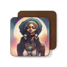 Load image into Gallery viewer, Retro 60's Psychedelic #33 Hardboard Back AI-Enhanced Beverage Coasters