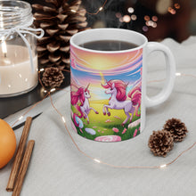 Load image into Gallery viewer, I Dream of Unicorns & Butterflies #15 Ceramic 11oz AI Decorative Coffee Mug