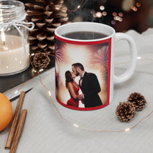 Load image into Gallery viewer, New Year's Celebration Couple Ceramic Mug 11oz Design #8