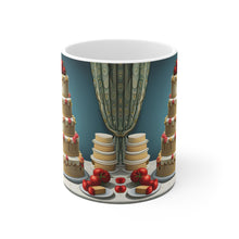 Load image into Gallery viewer, Happy Birthday Cake Celebration #1 Ceramic Mug 11oz mug AI-Generated Artwork
