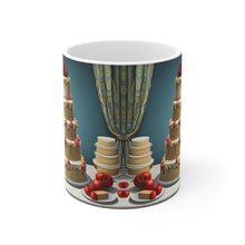 Load image into Gallery viewer, Happy Birthday Cake Celebration #1 Ceramic Mug 11oz mug AI-Generated Artwork
