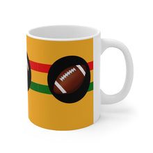 Load image into Gallery viewer, Sports Game No Word Football 11oz Ceramic Beverage Mug Decorative Art