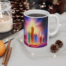 Load image into Gallery viewer, Happy Birthday Candles #16 Ceramic 11oz Mug AI-Generated Artwork
