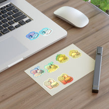 Load image into Gallery viewer, Hot Dog, Burgers & Fries Foodie Vinyl Sticker Sheets - 4 Foods/2 each 8pc Set