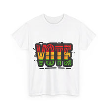 Load image into Gallery viewer, Reggae Vote Neon Election Freedom Stand for Liberty, Justice, and Democracy, 2024 Presidential Campaign, Election 2024 Shirt, Vote for Joy