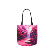 Load image into Gallery viewer, Pink Heart Series #2  Fashion Graphic Print Trendy 100% Polyester Canvas Tote Bag AI Image
