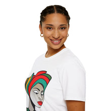 Load image into Gallery viewer, Color of Africa Queen Mother #9 Unisex Softstyle Short Sleeve Cotton Crewneck T-Shirt
