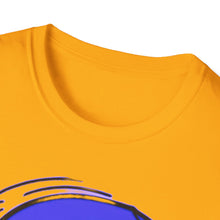 Load image into Gallery viewer, Color of Africa Queen Sista #10 Purple Unisex Softstyle Short Sleeve Crewneck T-Shirt