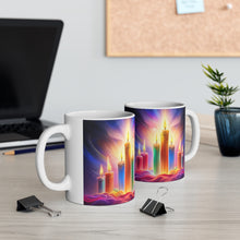 Load image into Gallery viewer, Happy Birthday Candles #16 Ceramic 11oz Mug AI-Generated Artwork