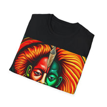 Load image into Gallery viewer, Colors of Africa Warrior King #12 Unisex Softstyle Short Sleeve Crewneck T-Shirt