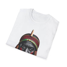 Load image into Gallery viewer, Colors of Africa Warrior King #2 Unisex Softstyle Short Sleeve Crewneck T-Shirt