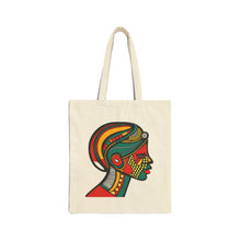 Load image into Gallery viewer, Colors of Africa Queen Mother #6 100% Cotton Canvas Tote Bag 15&quot; x 16&quot;
