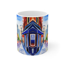 Load image into Gallery viewer, At the Cafe Vancouver British Columbia #34 Mug 11oz mug AI-Generated Artwork