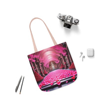 Load image into Gallery viewer, Pink Heart Series #9 Fashion Graphic Print Trendy 100% Polyester Canvas Tote Bag AI Image