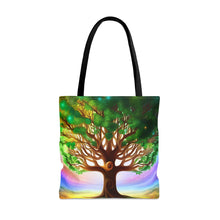Load image into Gallery viewer, The Family Tree Deep Roots #2 Tote Bag AI Artwork 100% Polyester