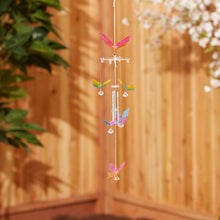 Load image into Gallery viewer, Rainbow Butterfly Windchimes Wind Chime Acrylic