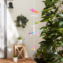 Load image into Gallery viewer, Rainbow Butterfly Windchimes Wind Chime Acrylic
