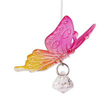 Load image into Gallery viewer, Rainbow Butterfly Windchimes Wind Chime Acrylic