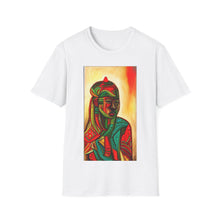 Load image into Gallery viewer, Colors of Africa Warrior King #10 Unisex Softstyle Short Sleeve Crewneck T-Shirt