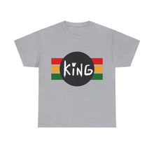 Load image into Gallery viewer, Musewear Sports The King Unisex Heavy Cotton Crewneck T-Shirt
