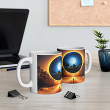 Load image into Gallery viewer, Lunar Full Moon Fantasy Art #10 Ceramic Mug 11oz AI Generated Artwork