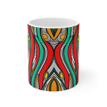 Load image into Gallery viewer, Colors of Africa Mosaic #7 11oz AI Decorative Coffee Mug